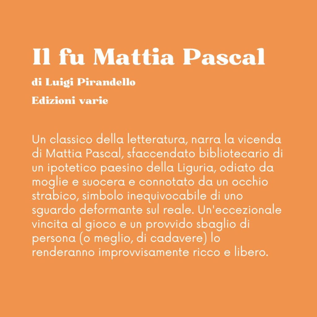 Il fu Mattia Pascal